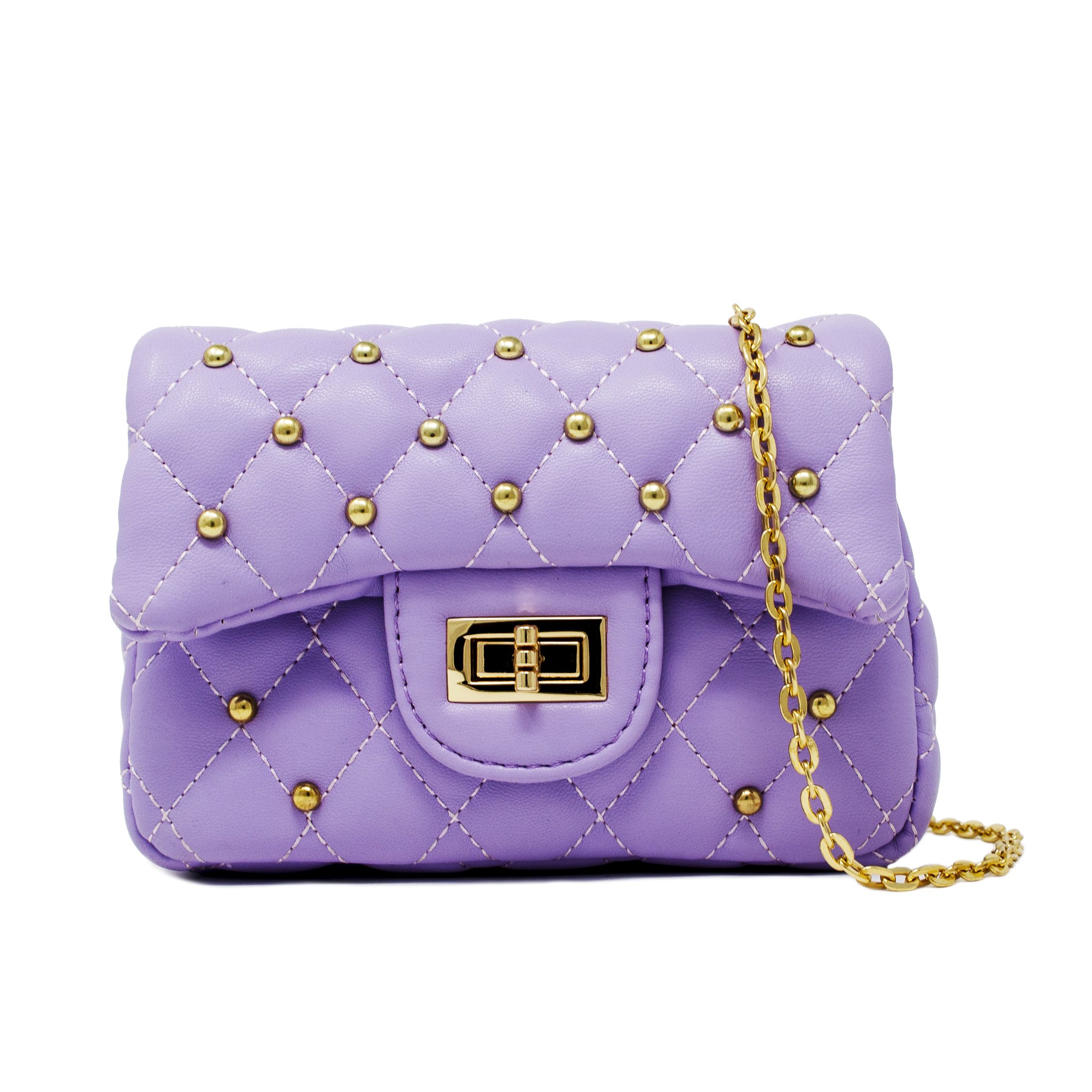 Quilted Stud Mini Bag (3 colors available) - AnnDrew Marie Accessories